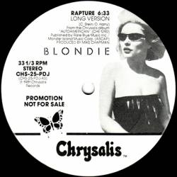 Blondie : Rapture (Promo)